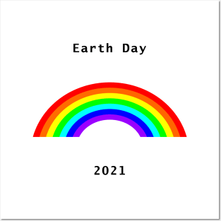 Rainbows for Earth Day 2021 Posters and Art